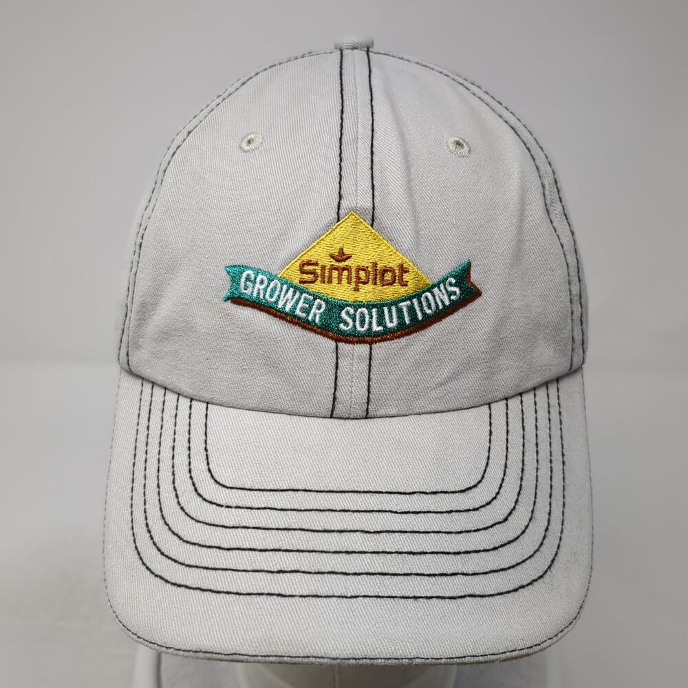 Simplot Grower Solutions Strapback Baseball Cap G… - image 2